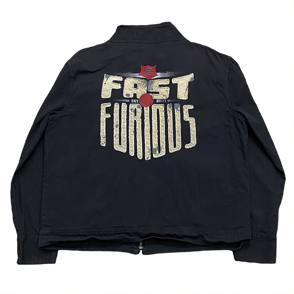 Fast & Furious Supercharged Universal Studios Twill Jacket Large