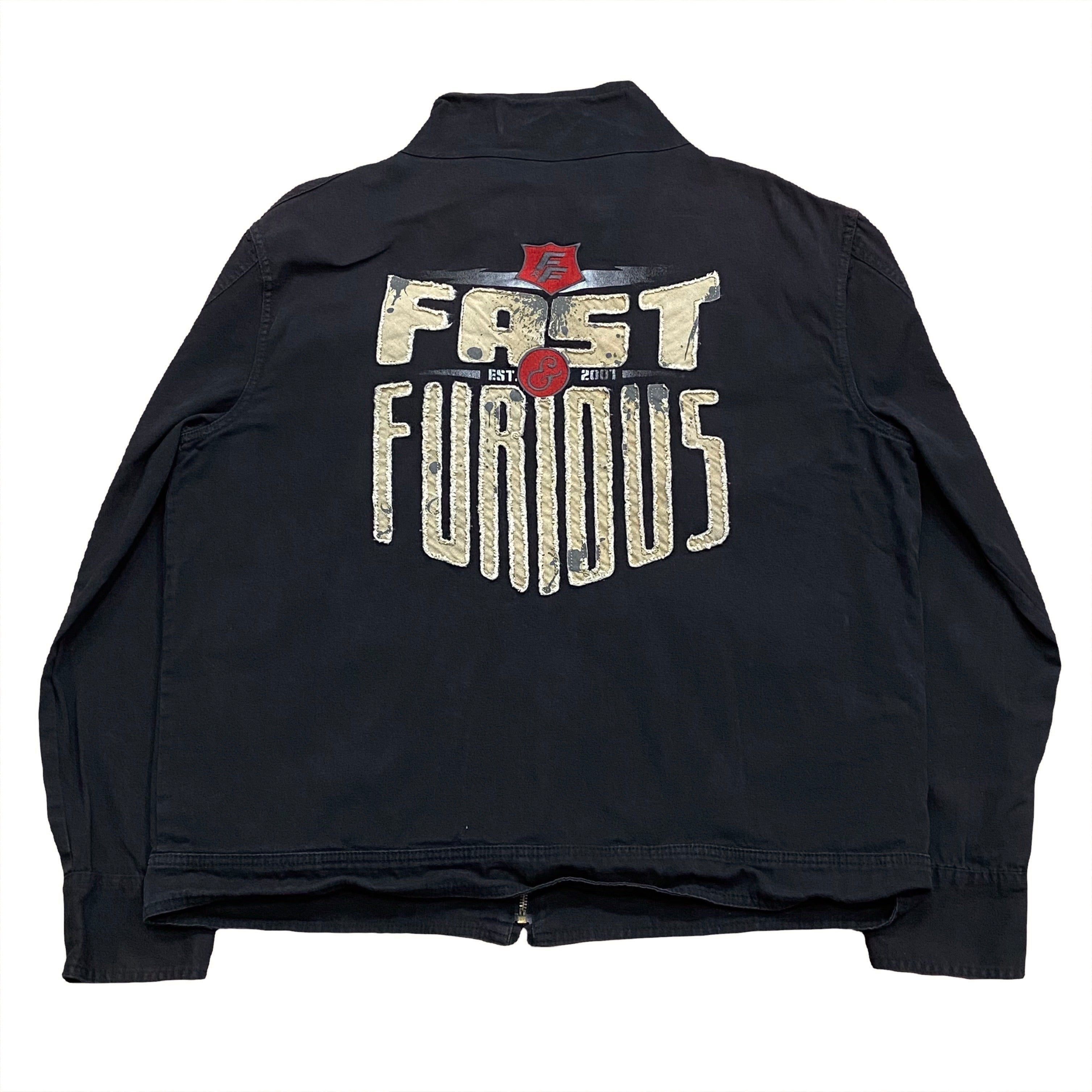 Fast & Furious Supercharged Universal Studios Twill Jacket Large