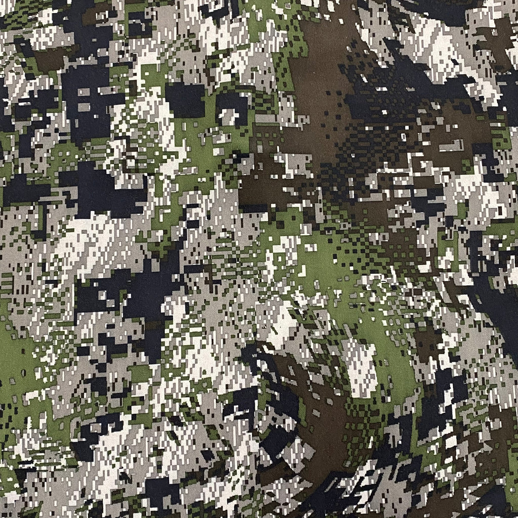 Sitka Gore Optifade 1/2 Zip Digital Camo Fleece Lined Sweatshirt Large