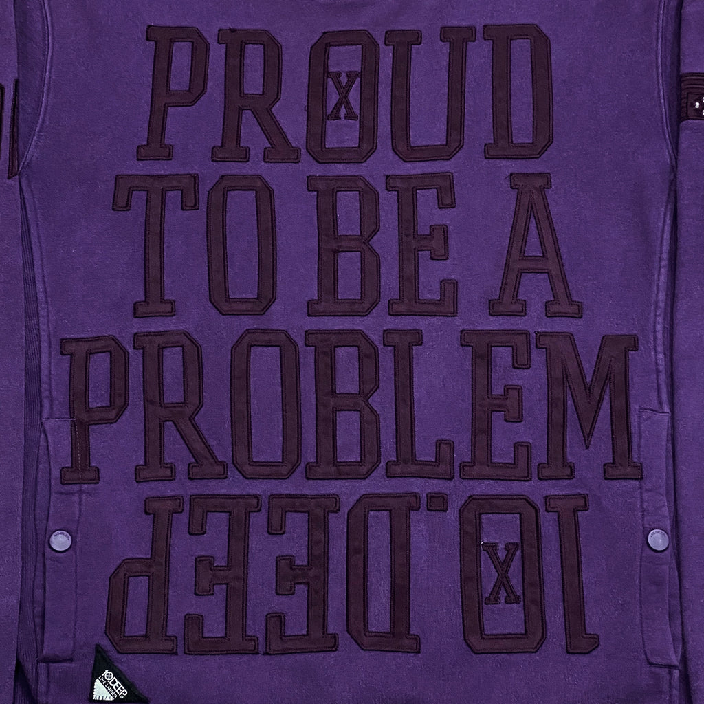 10 Deep Proud To Be A Problem Crewneck Sweatshirt Large