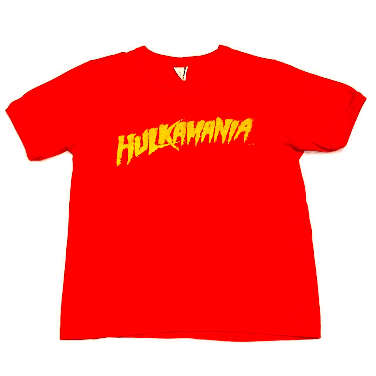 Vintage 80’s WWF Hulk Hogan Hulkamania Ringer T-Shirt Youth Large