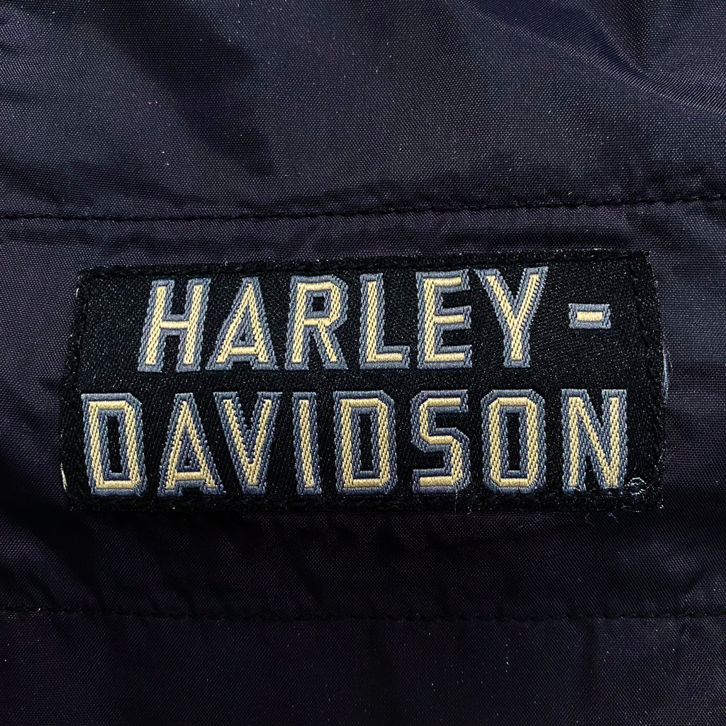 Harley Davidson Venture Black Nylon Lightweight Jacket 3XL