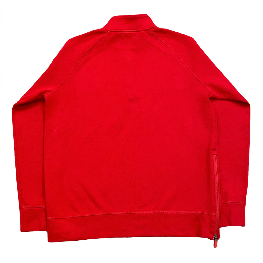 Apple Store Employee Red 1/4 Zip Pullover Sweatshirt Large
