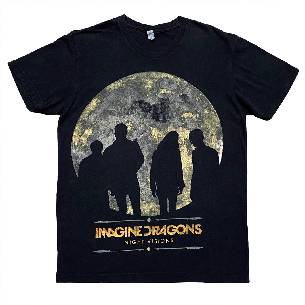 Imagine Dragons 2013 Night Visions Tour T-Shirt Small