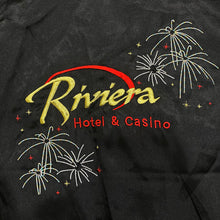 Load image into Gallery viewer, Vintage Riviera Las Vegas Hotel &amp; Casino Satin Embroidered Jacket Men’s XL
