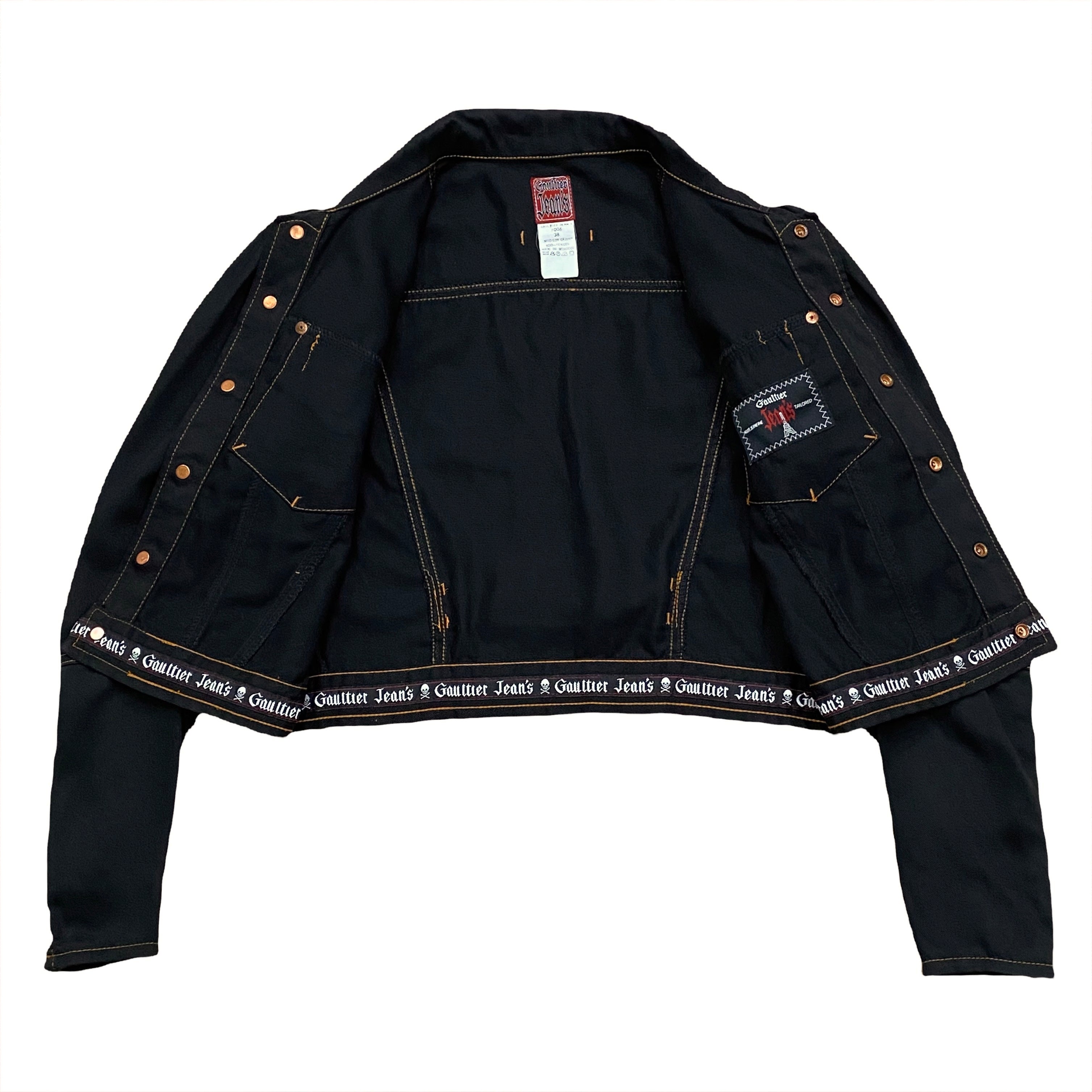 Vintage Jean Paul Gaultier Jeans Tencel Light Jacket Women’s 38