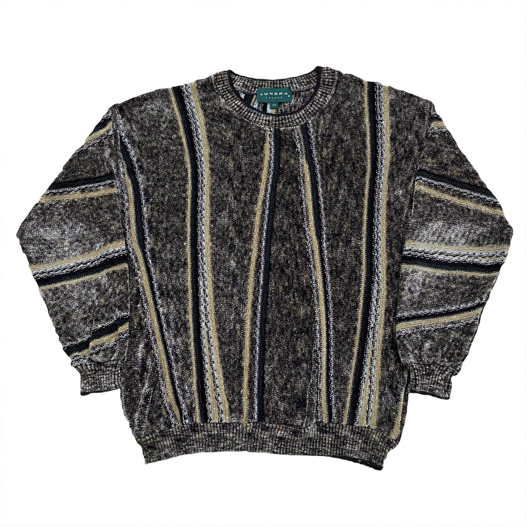 Vintage Tundra Canada Coogi Style Rayon Sweater Large