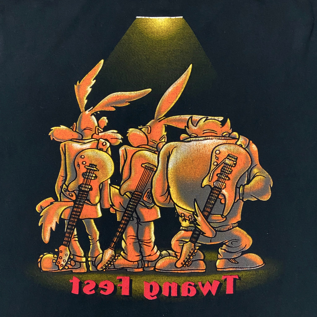 Vintage 1995 Looney Tunes Twang Fest Music Festival T-Shirt Men’s XL