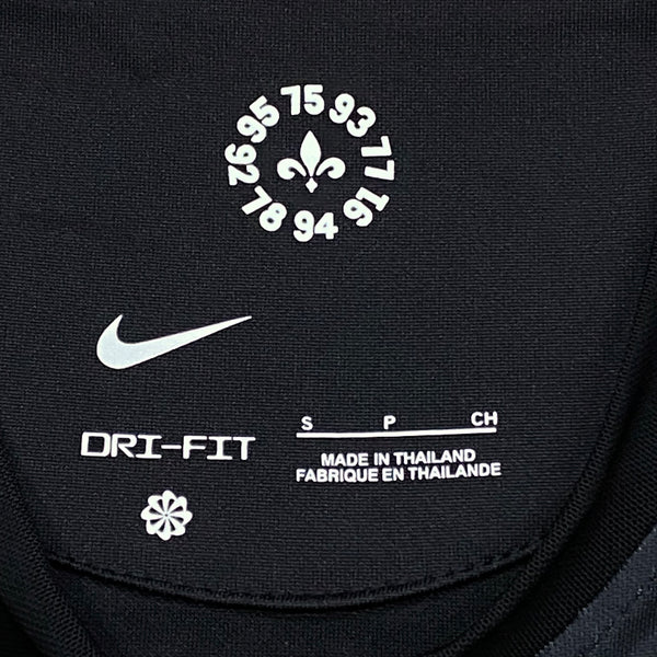 Nike Paris Saint-Germain PSG 2021-2022 Black Third Soccer Football Jersey Small