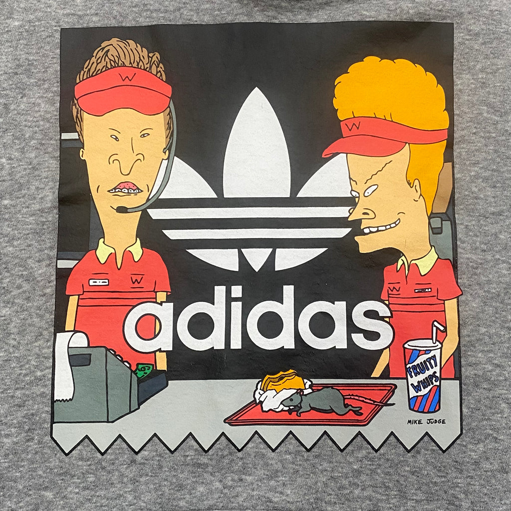 Adidas Beavis & Butthead MTV Limited Edition Hoodie Men’s XS