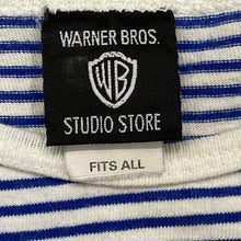 Load image into Gallery viewer, Vintage 1996 Warner Bros Studio Store Bugs Bunny Striped T-Shirt Unisex One Size Fits All
