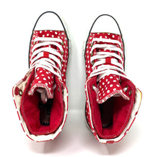 Load image into Gallery viewer, Converse All Star Polka Dot High Top Sneakers Women’s 6 US
