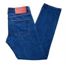 Load image into Gallery viewer, Naked &amp; Famous x Frank &amp; Oak Indigo Japanese Raw Selvedge with Twisted Weft Jeans 32
