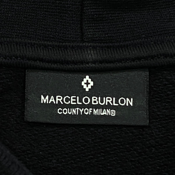 Marcelo Burlon County Of Milan Lightning All Over Print Hoodie Medium