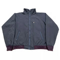 Vintage Woolrich Nylon Fleece Lined Full Zip Bomber Jacket XL