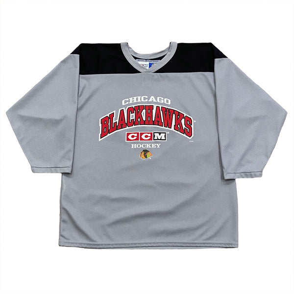 Vintage 90’s CCM NHL Chicago Blackhawks Practice Jersey Medium