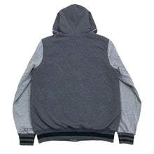 Load image into Gallery viewer, Triple Five Soul Sherpa &amp; Quilted Lined Distressed Zip Hoodie Medium
