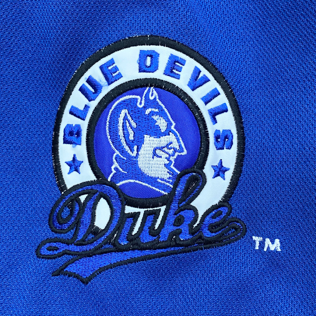 Vintage Colosseum NCAA Duke Blue Devils University Script Baseball Jersey Men’s XL