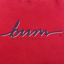 Load image into Gallery viewer, Vintage BUM Equipment Script Spell Out Sweatshirt Women’s Medium
