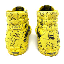 Load image into Gallery viewer, Vans Sk8-Hi Peanuts Charlie Brown All Over Print Sneakers Men’s Size 11.5
