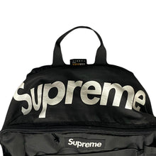 Load image into Gallery viewer, Supreme SS16 210 Denier Cordura Black White Backpack
