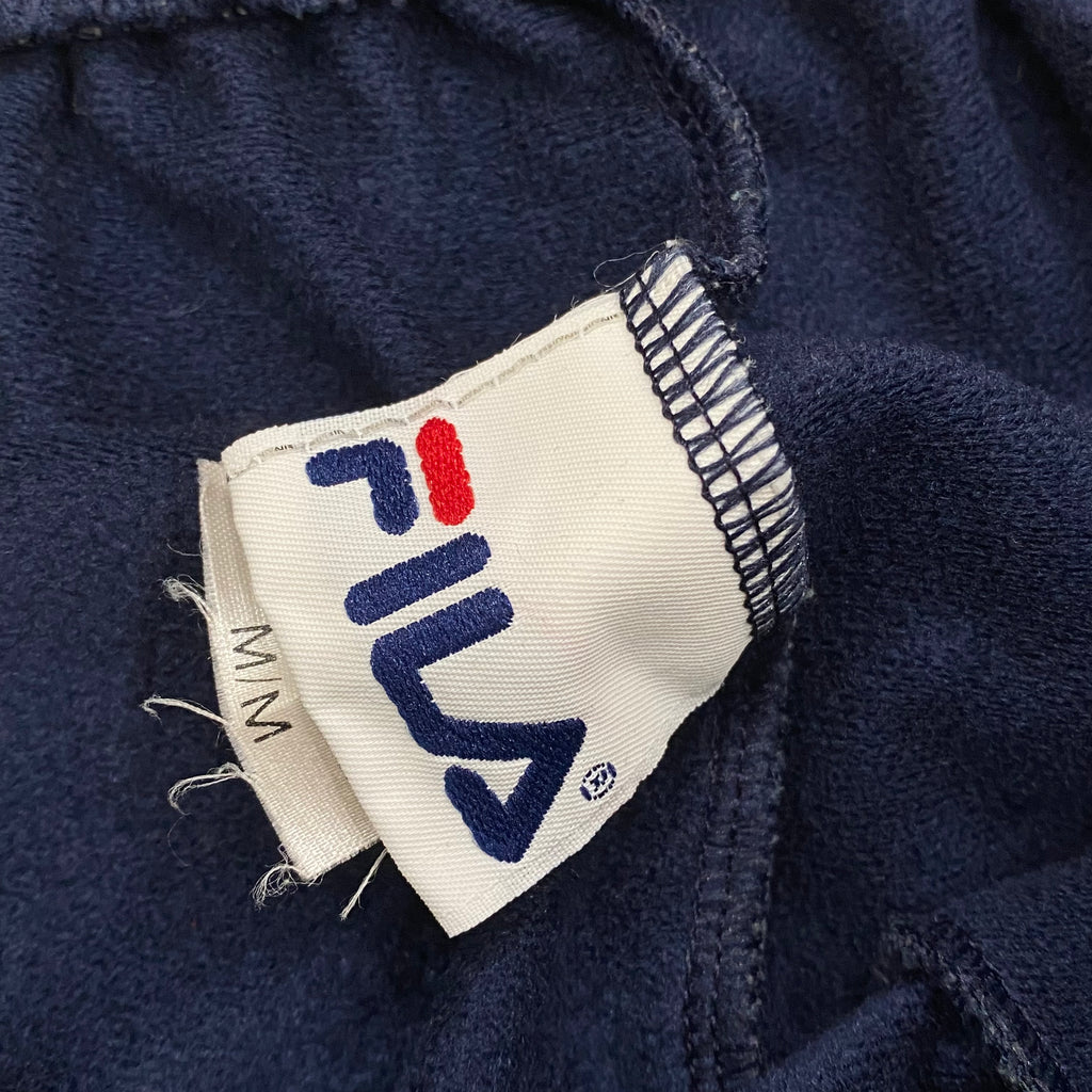Vintage Fila Tear Away Snap Button Track Pants Medium