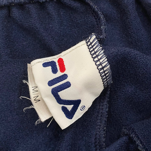 Vintage Fila Tear Away Snap Button Track Pants Medium