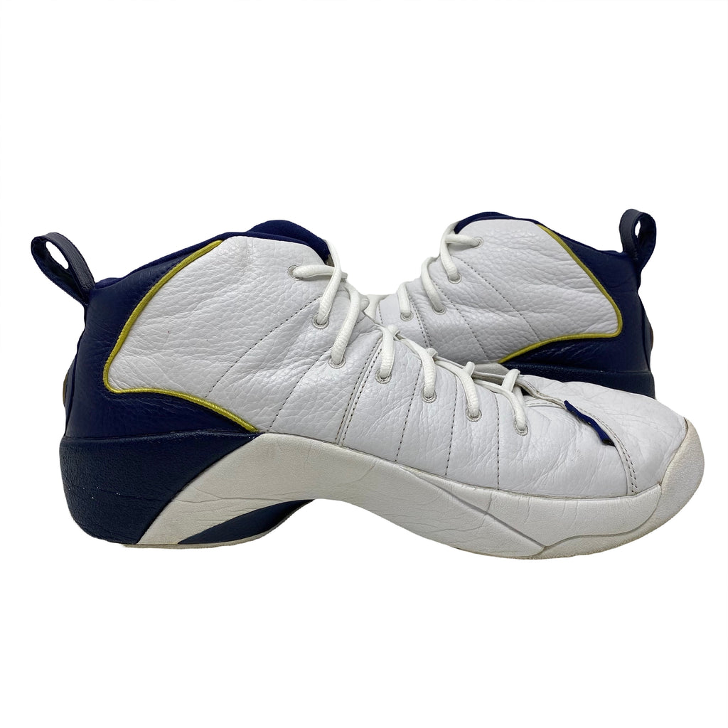 Vintage 1999 Jordan Team Blue Gold White Sneakers 13
