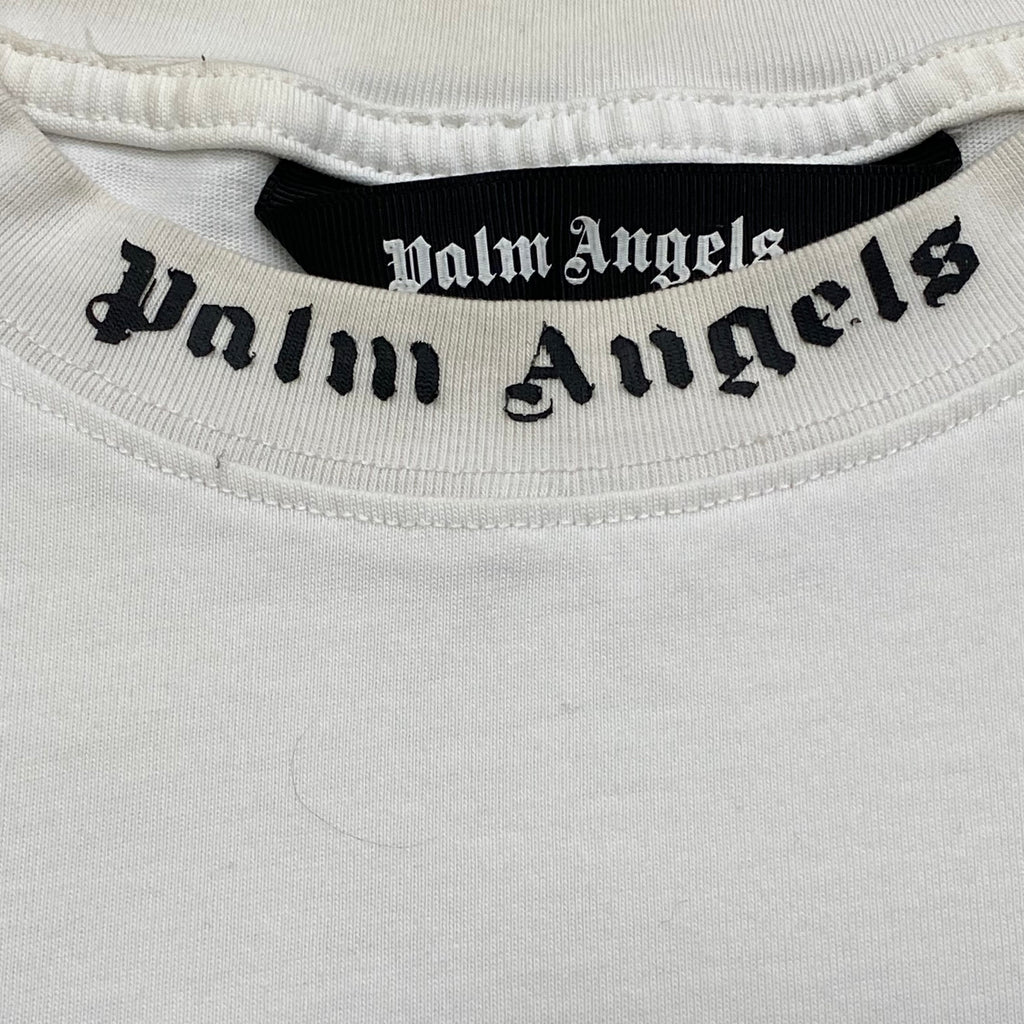 Palm Angels Classic Logo Oversized White T-Shirt Men’s Small