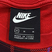 Load image into Gallery viewer, Nike Sportswear Essential Red Buffalo Plaid Sweatshirt Women’s Medium
