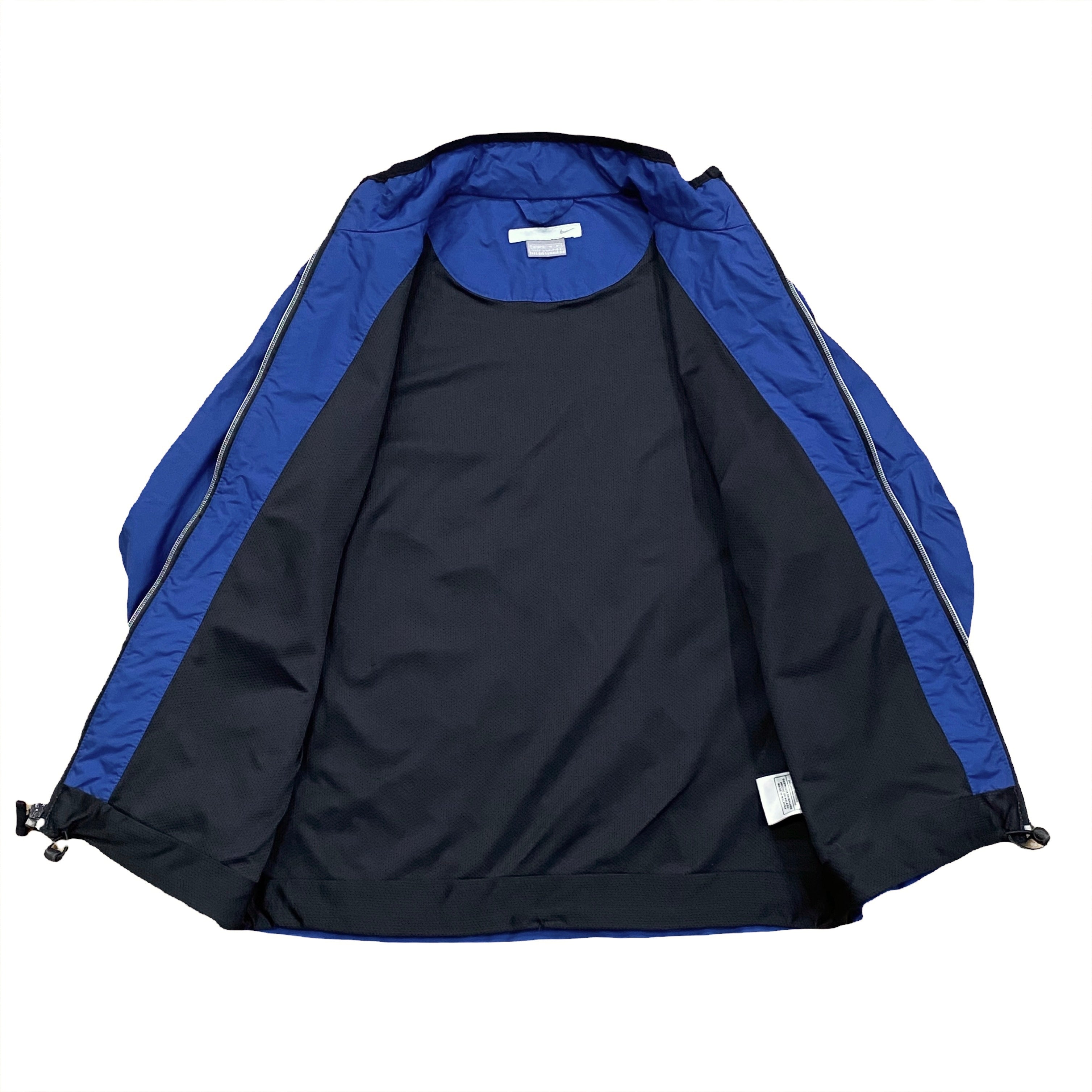 Vintage Nike Y2K Spellout Windbreaker Jacket Kids Medium 10-12