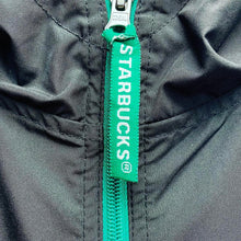 Load image into Gallery viewer, Deadstock Starbucks Leadership Experience 2019 Hooded Windbreaker Jacket Medium
