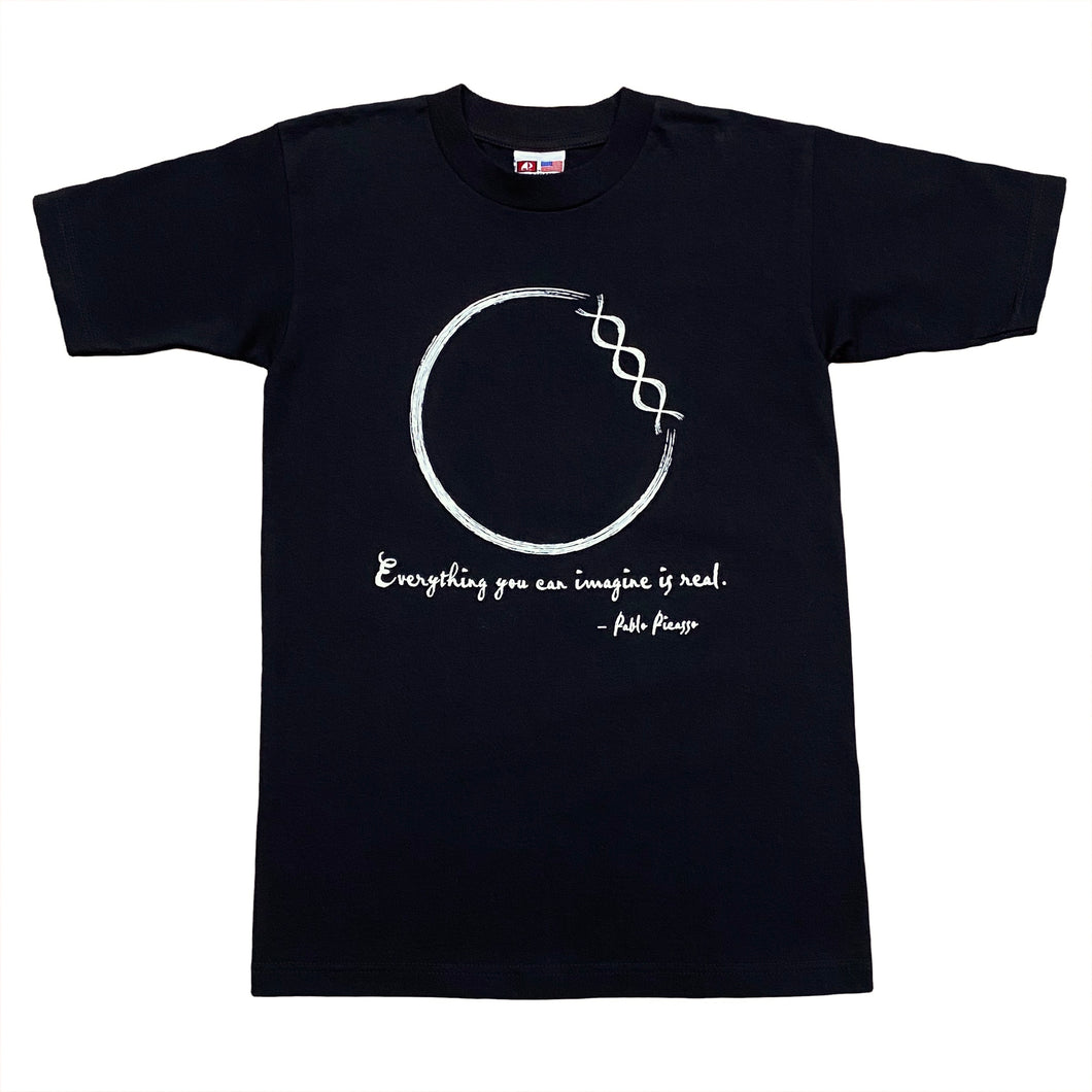 Vintage Picasso Everything You Can Imagine Is Real T-Shirt Small