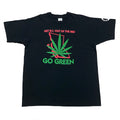 Vintage Marijuana Get BC Out of the Red... Go Green T-Shirt Men's XL