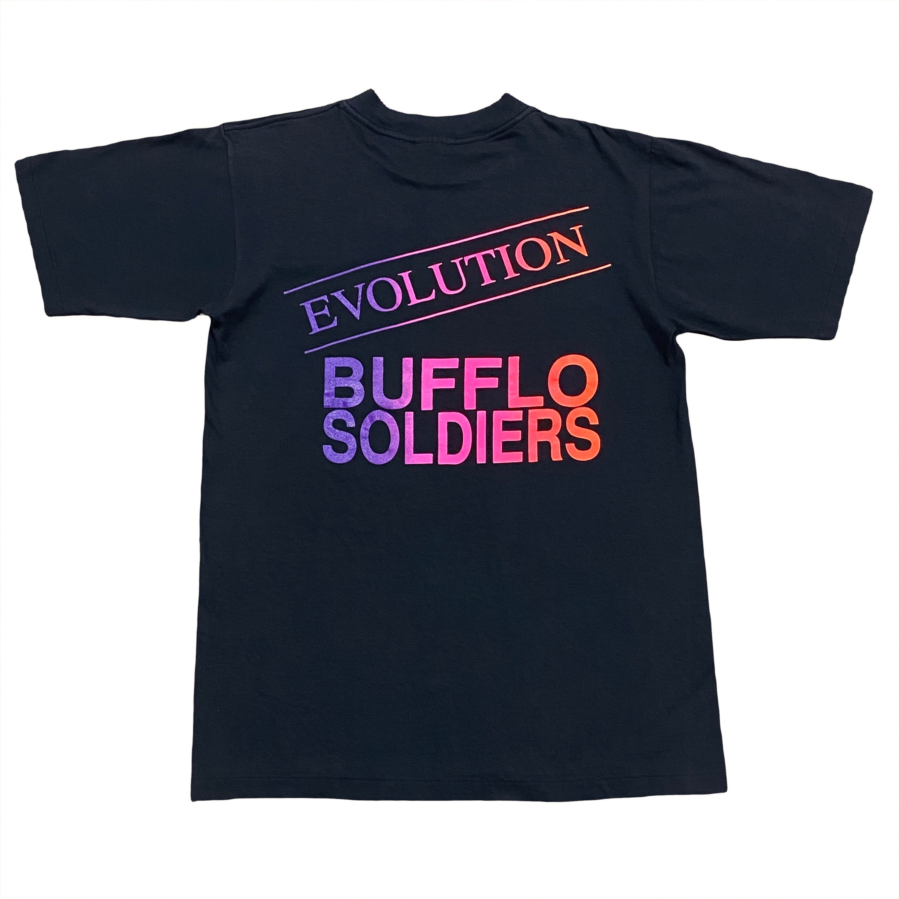 Vintage Molson Special Dry Evolution Bufflo Soldiers Beer T-Shirt Men's Large