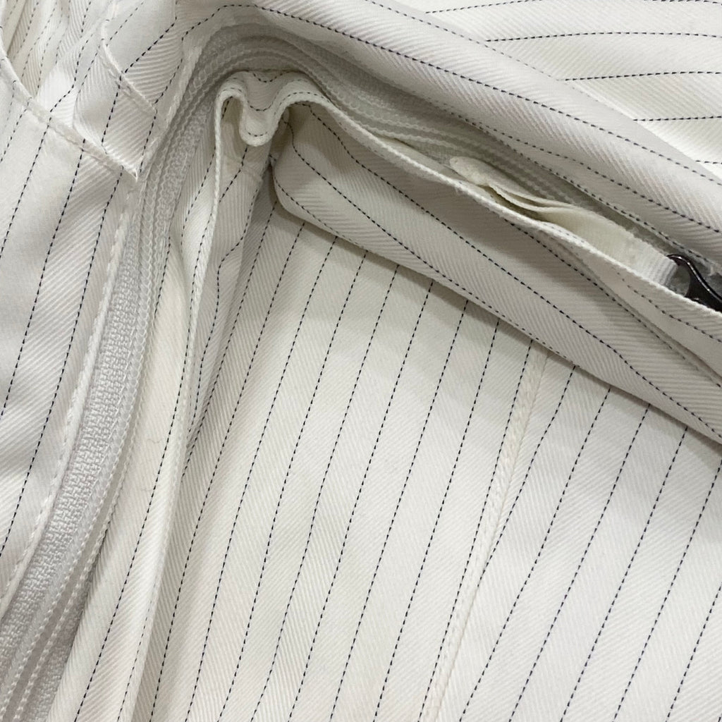 Burton The White Collection Heaven’s Reward Pinstripe Snowboard Jacket XS