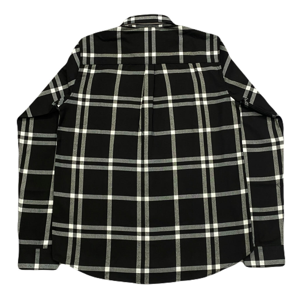 Dixxon Flannel The Decade Black White Plaid Button Up Shirt Men’s Large Tall