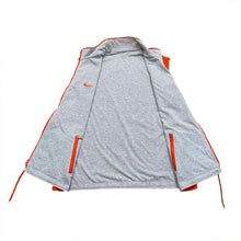Load image into Gallery viewer, Vintage Nike White Tag Orange Nylon Reversible Zip Vest Men’s XL
