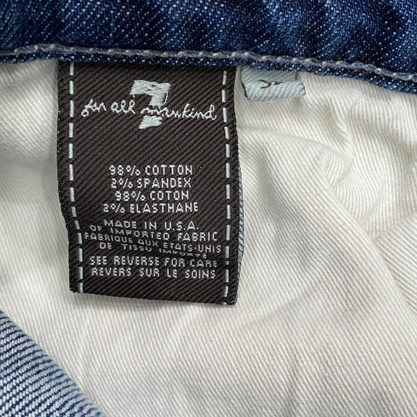 7 For All Mankind Standard Stretch Button Fly Straight Jeans Men’s 32x27