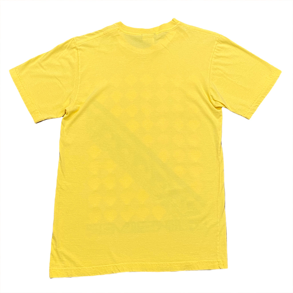 Vintage Quiksilver Surf Skate Yellow Neon Graphic T-Shirt Men’s Small