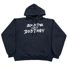 Load image into Gallery viewer, Vintage Thrasher Magazine Y2K Skate and Destroy Hoodie Medium
