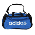 Vintage Adidas Blue Black White 10 x 20 Duffle Bag