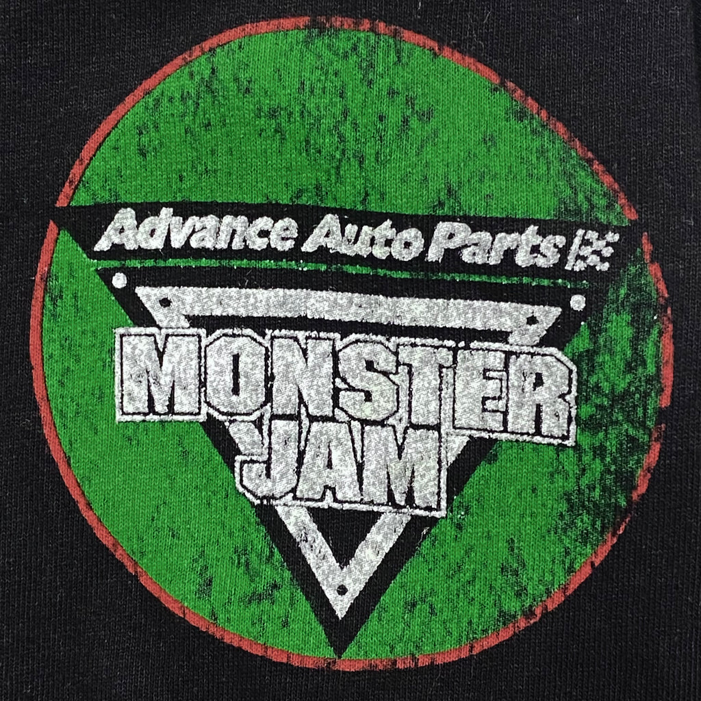 Grave Digger Monster Jam 2013 Race Team Signed Charlie Pauken Long Sleeve Shirt Mens Small