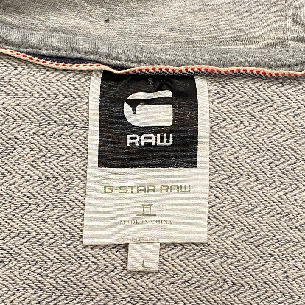 G Star Raw Hibiki Button Up Hoodie Large