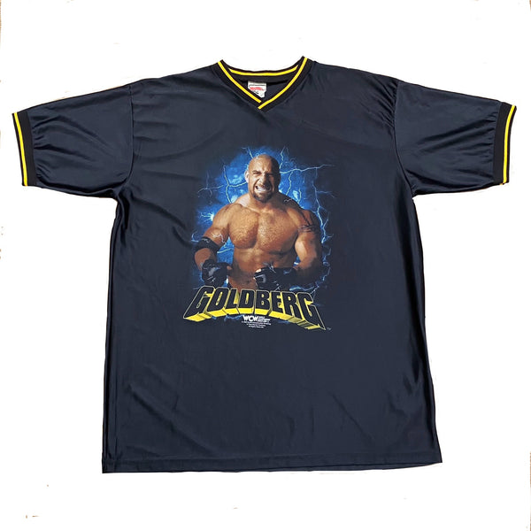 Vintage 1998 WCW Bill Goldberg Jersey Shirt Men’s XL
