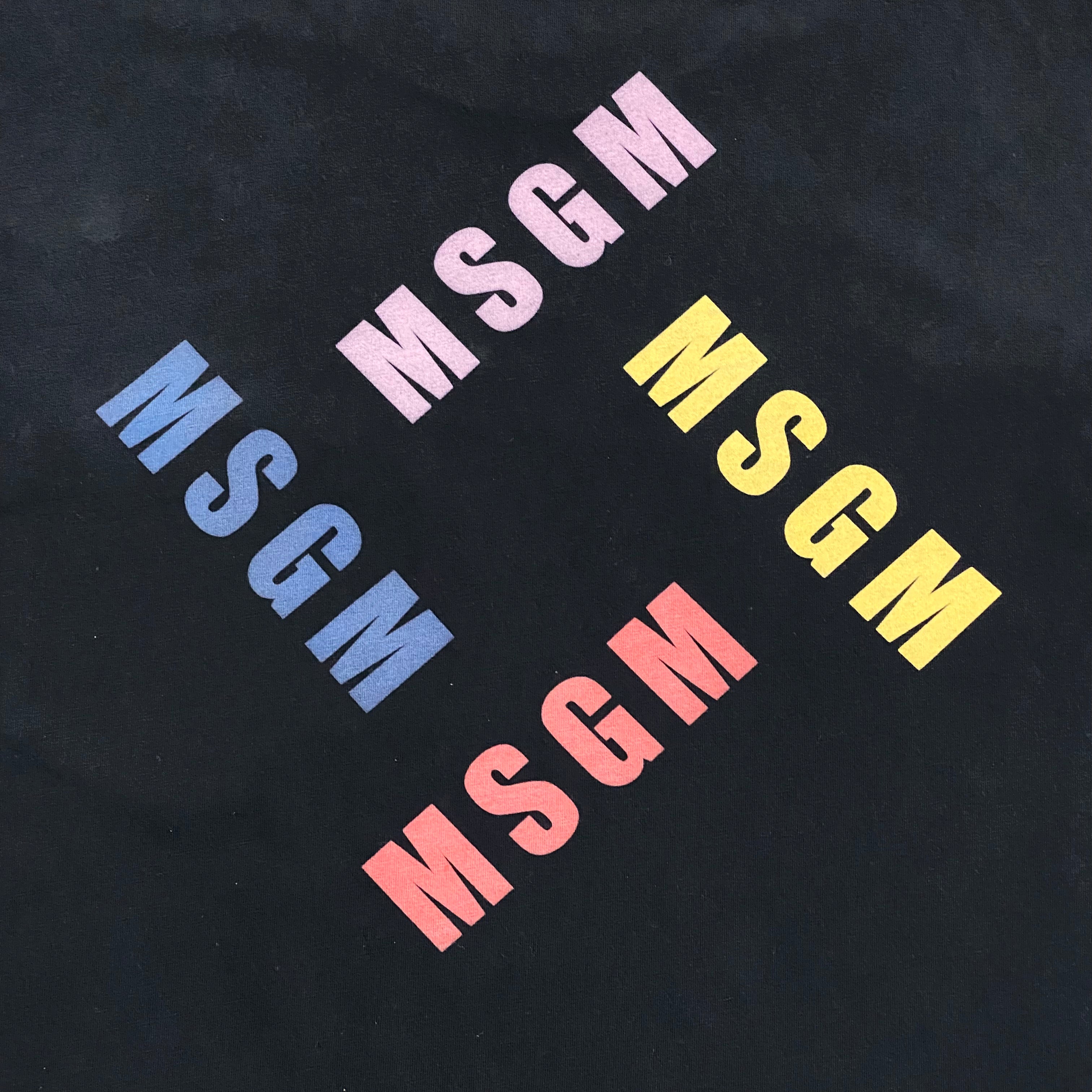 MSGM Back Logo Pocket T-Shirt XL