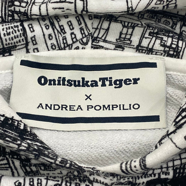 Onitsuka Tiger x Andrea Pompilio Limited Edition New York AOP Hoodie Men’s Small