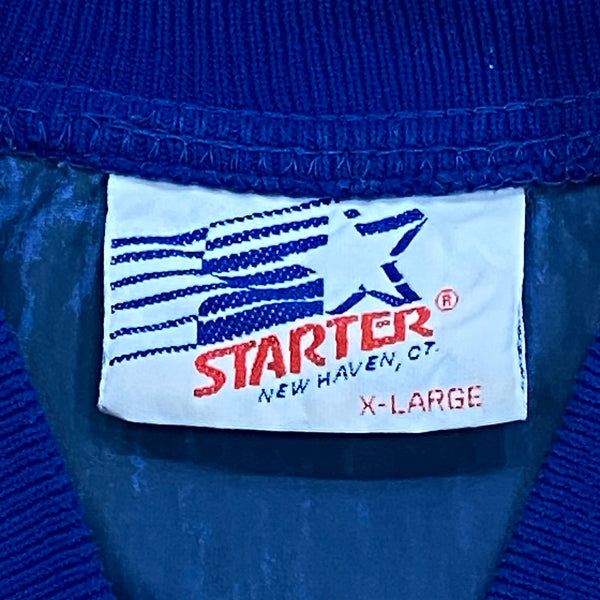 Vintage 80’s Starter NHL St. Louis Blues 1/4 Zip Nylon Windbreaker Jacket XL