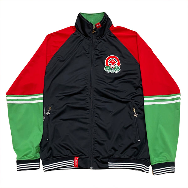 LRG Lifted Research Group Y2K Color Block Zip Track Jacket Men’s XL