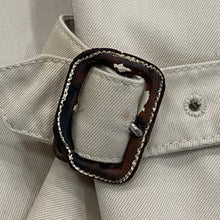 Load image into Gallery viewer, Vintage Burberrys Beige Terylene &amp; Cotton Belted Trench Coat Women’s Size Unknown
